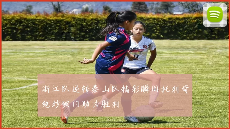 浙江队逆转泰山队精彩瞬间托利奇绝妙破门助力胜利